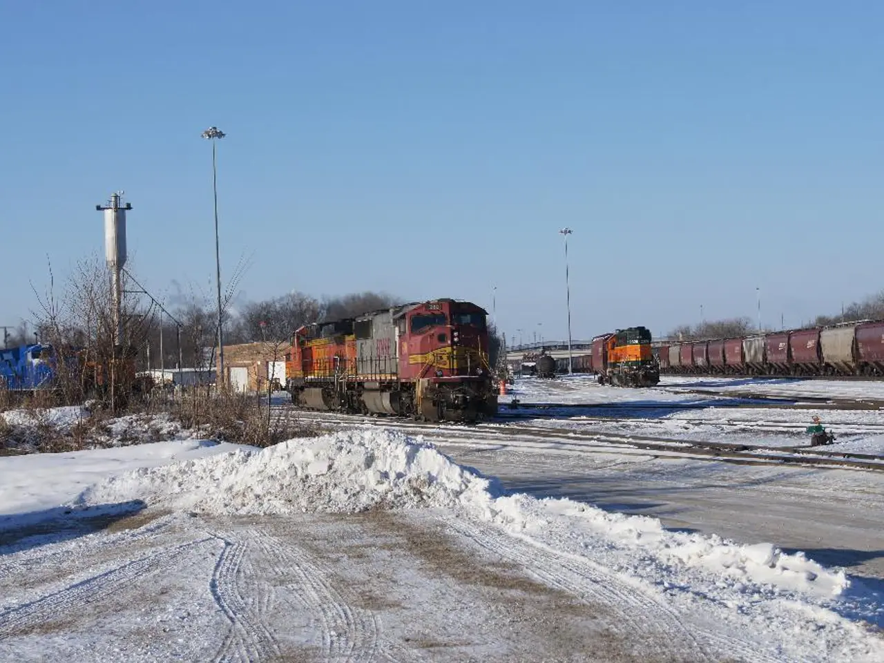 Testing Schmidt-Beilhack snowmobile in Norway by PJM