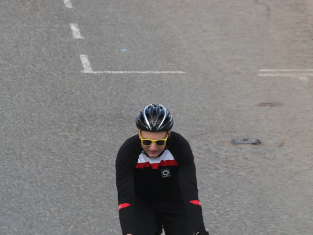 Law enforcement authorities seek bike riders for a manhunt.