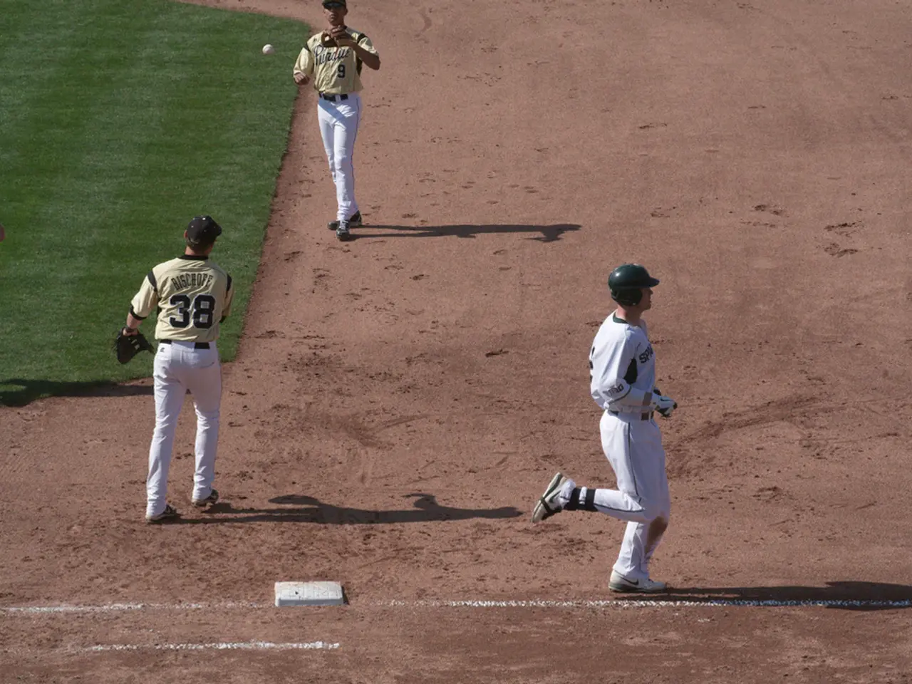 Players from Pakistan console Rashid Khan in Sharjah following the death of his brother, offering...
