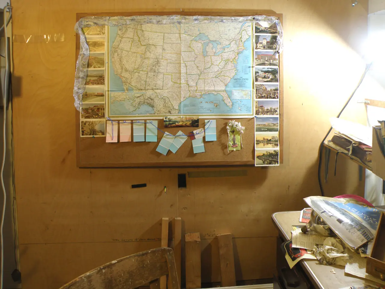 Mark Your Explorations on this Cork Globe