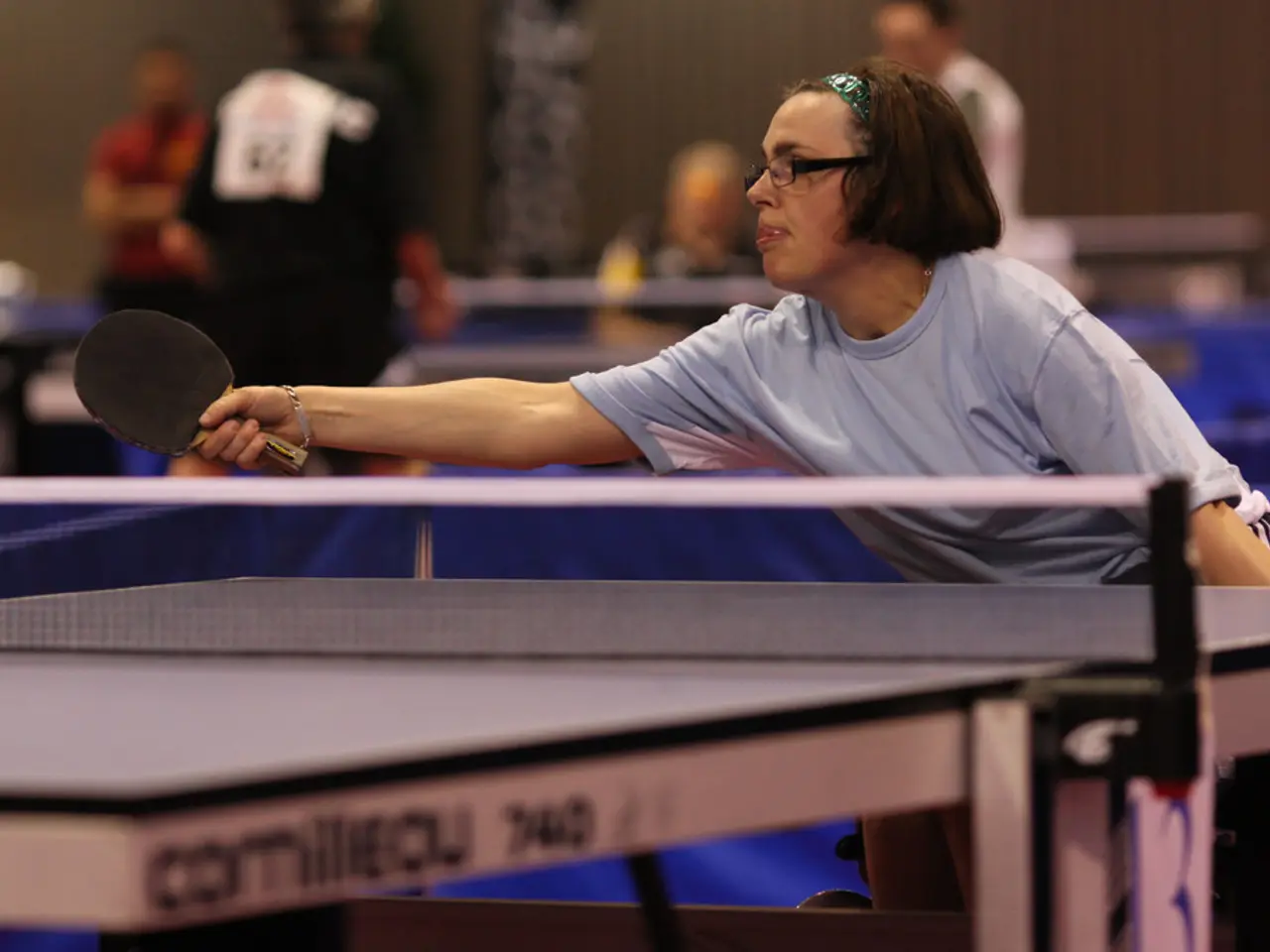 Climbing high on a precarious line