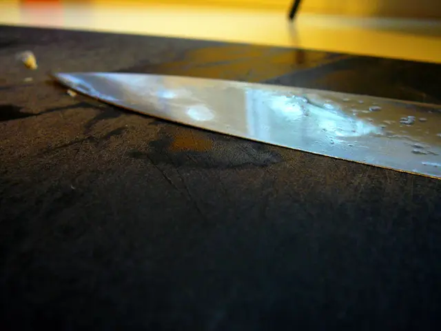 Individual inflicts stab wounds on fellow traveler using a blade