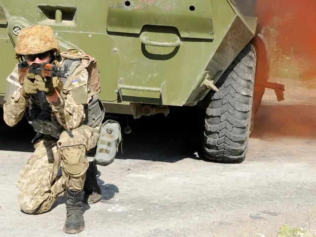 A young adult brandishes a fear-inducing tool towards a motorist in a menacing manner.