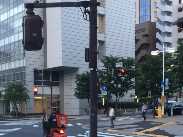Cops apprehended an evasive motorist operating a self-propelled vehicle (scooter)