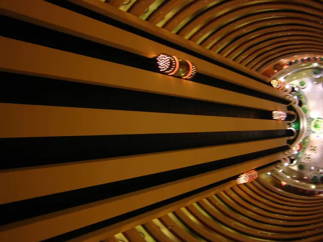 Record-breaking hundred-thousandth journey in the recently introduced elevator