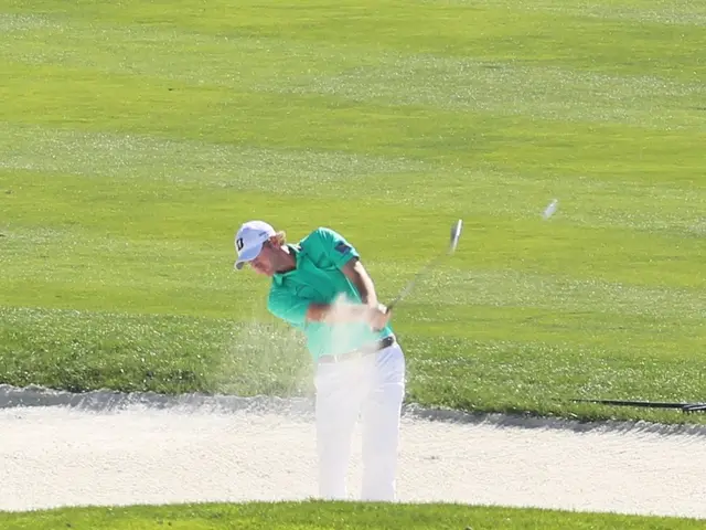 Athletes from Clovis High School participating in a competition held at the renowned Pebble Beach...