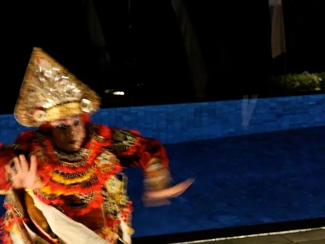 Athletic competitor Faisal Shafi, hailing from Pakistan, secures a Guinness World Record during the...