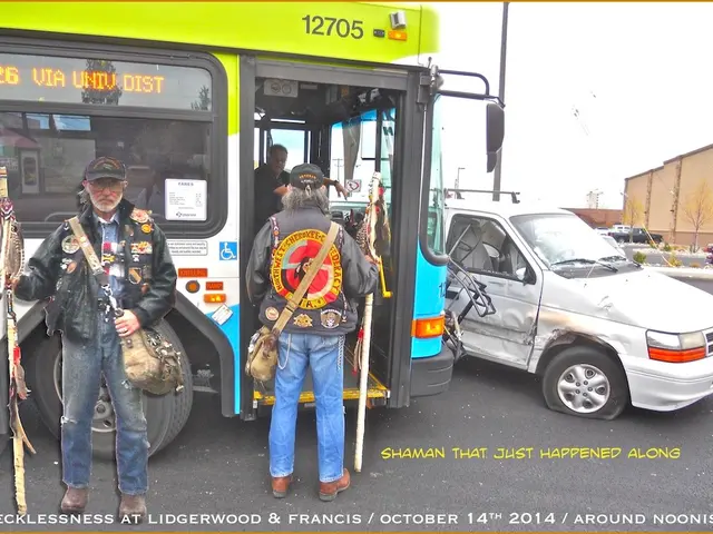 Young individual brandishes knives in menacing manner in both Langen and Egelsbach communities.