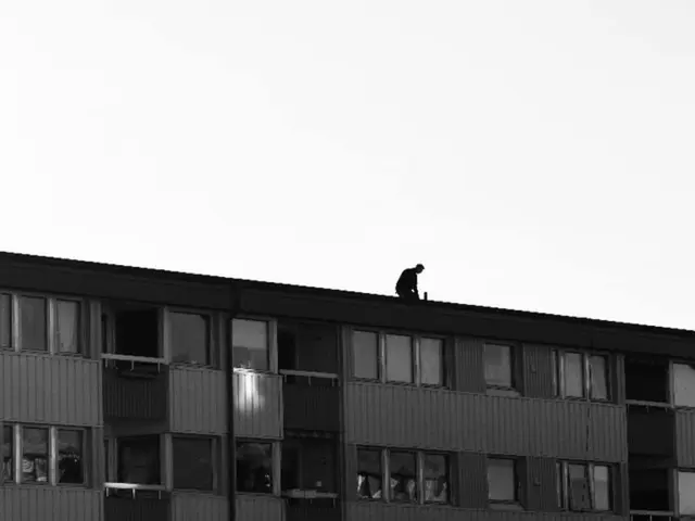 Individual in grave condition following a fall incident.