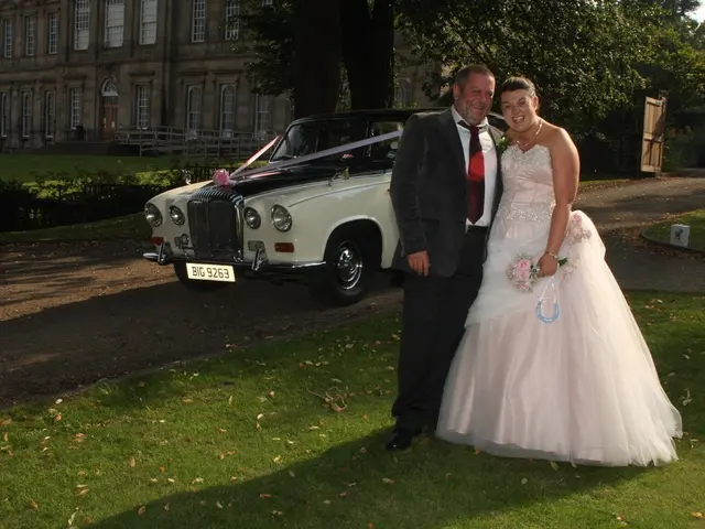 Bride-in-waiting assists law enforcement in pursuit of auto thief who snatched vehicle and wedding...