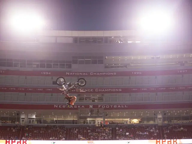 Drunk individual pedaling a bike