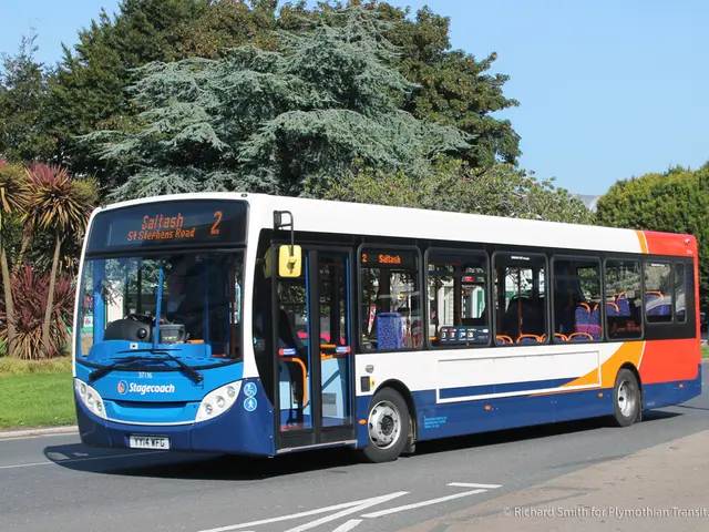 Buses resume their regular route to the swimming pool in Neustadt once more.