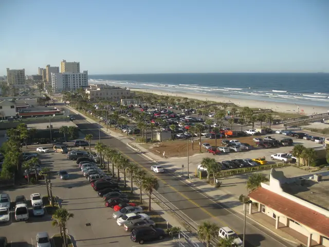 Tropical cyclone Kiko emerges in the Pacific Ocean near Baja California Sur.
