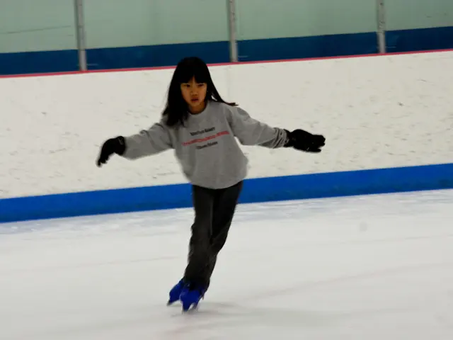 First ice dance duo to perform in a European nation