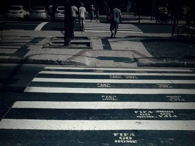 Collisions on Zebra Crossings