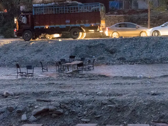 Woman storms into garbage truck following spat with angry workmen in alleged road rage incident