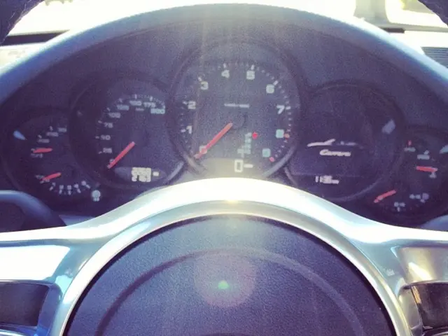 Is Blume readying his Porsche for a departure?