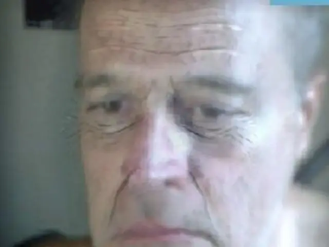 Elderly male identified in specified locale.