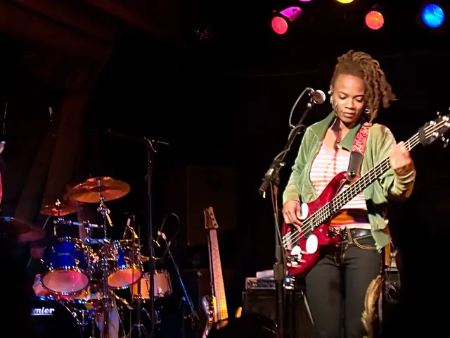 Model Naomi Campbell initiates her career as a DJ