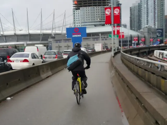 Biker suffers severe injuries following a crash