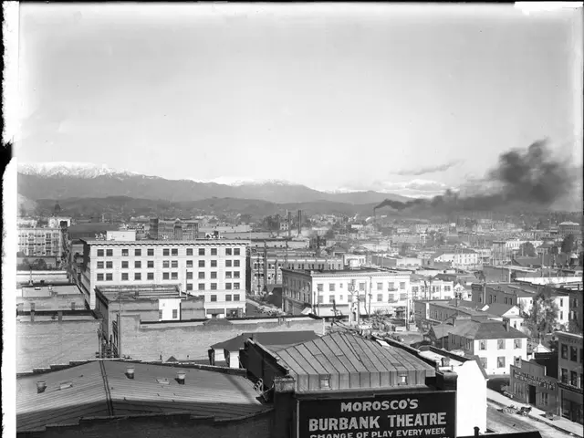 Rampant flames engulf Hall in Waiblingen, accompanied by large plumes of smoke